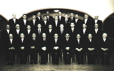 Chor im Jahr 1961